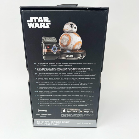 Disney Star Wars Sphero BB-8 Special Edition Droid Force Band Battle Worn - Picture 5 of 15